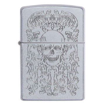 ⭐ Encendedor Zippo Text Skull Ornaments MZ49571