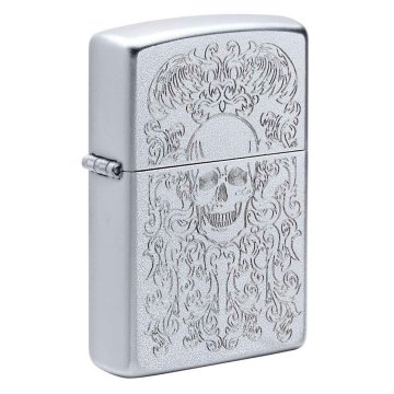 ⭐ Encendedor Zippo Text Skull Ornaments MZ49571