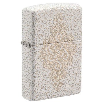 ⭐ Encendedor Zippo Text Vidrio Mercurio Celta MZ49599