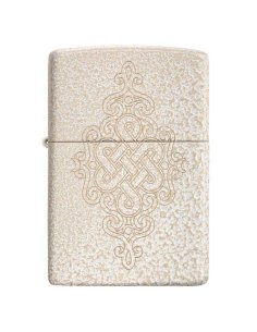 ⭐ Encendedor Zippo Text Vidrio Mercurio Celta MZ49599
