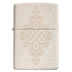 ⭐ Encendedor Zippo Text Vidrio Mercurio Celta MZ49599