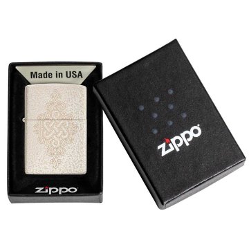 ⭐ Encendedor Zippo Text Vidrio Mercurio Celta MZ49599