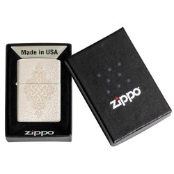 ⭐ Encendedor Zippo Text Vidrio Mercurio Celta MZ49599