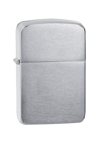 ⭐ Encendedor Zippo Classic 1941 Brush Chrome - Plateado