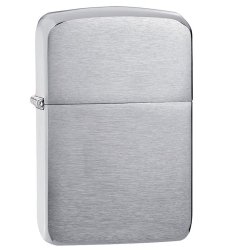⭐ Encendedor Zippo Classic 1941 Brush Chrome - Plateado