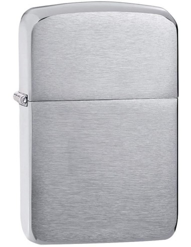 ⭐ Encendedor Zippo Classic 1941 Brush Chrome - Plateado