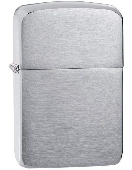 ⭐ Encendedor Zippo Classic 1941 Brush Chrome - Plateado