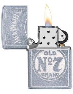 ⭐ Encendedor Zippo Back Jack Daniel's Old  29757 2