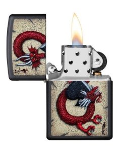 ⭐ Encendedor Zippo Stamp Dragon Ace 29840 2