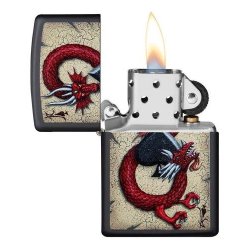 ⭐ Encendedor Zippo Stamp Dragon Ace 29840