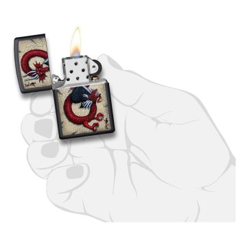 ⭐ Encendedor Zippo Stamp Dragon Ace 29840