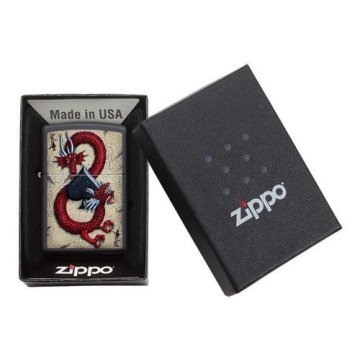 ⭐ Encendedor Zippo Stamp Dragon Ace 29840