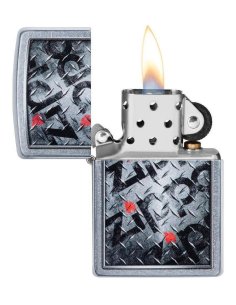 ⭐ Encendedor Zippo Stamp Alfajor Metálico Logos 29838 2
