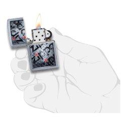 ⭐ Encendedor Zippo Stamp Alfajor Metálico Logos 29838