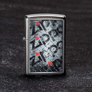 ⭐ Encendedor Zippo Stamp Alfajor Metálico Logos 29838