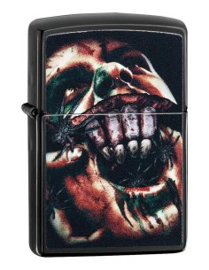 ⭐ Encendedor Zippo Stamp Black mirror 49117 Negro