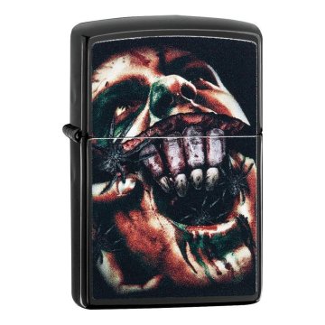 ⭐ Encendedor Zippo Stamp Black mirror 49117 Negro