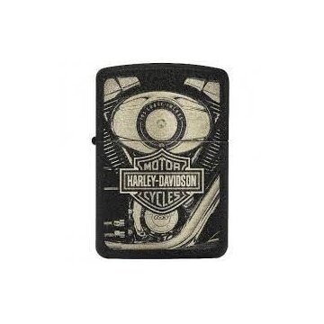 ⭐ Encendedor Zippo Harley Davidson 1941 crack 49468 Negro