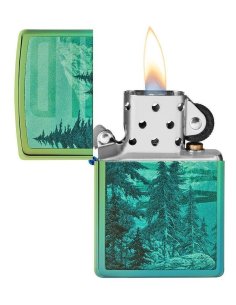 ⭐ Encendedor Zippo Stamp Wild Mountain 49461 2