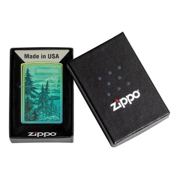 ⭐ Encendedor Zippo Stamp Wild Mountain