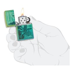 ⭐ Encendedor Zippo Stamp Wild Mountain 49461