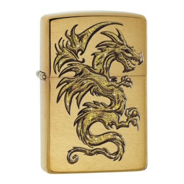⭐ Encendedor Zippo Stamp Dragon Dorado 29725