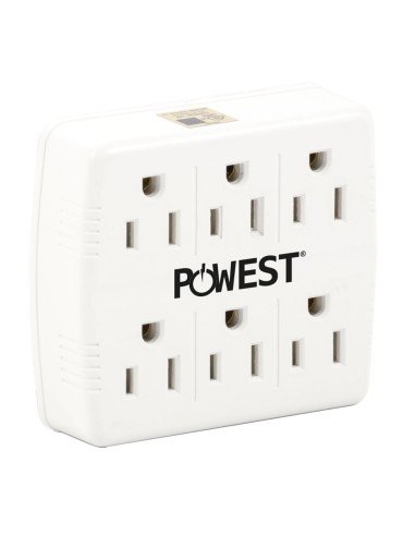 ⭐ Multi Toma MultiPro de 6 tomas, multiplique sus opciones de conexión