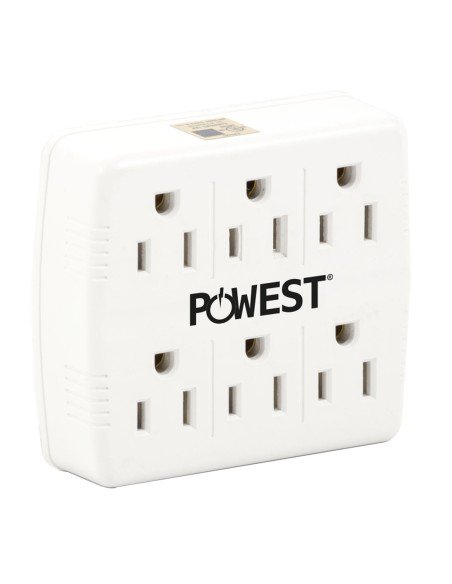 ⭐ Multi Toma MultiPro de 6 tomas, multiplique sus opciones de conexión