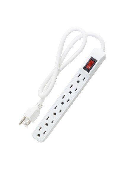 ⭐ Supresor de Picos de 6 salidas, Multinet multiplique opciones conexión