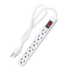 ⭐ SSupresor de Picos MultiNet de 6 Salidas, Regleta Multiplica tus Opciones de Conexión