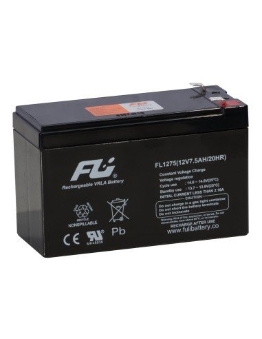 ⭐ Batería Sellada FuliBattery 12V-7.5AH Ref. FL1275GS