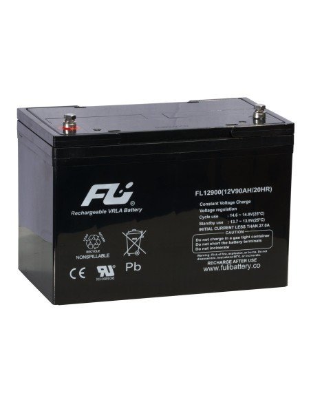 ⭐ Batería Sellada FuliBattery 12V-90AH Ref. FL12900GS