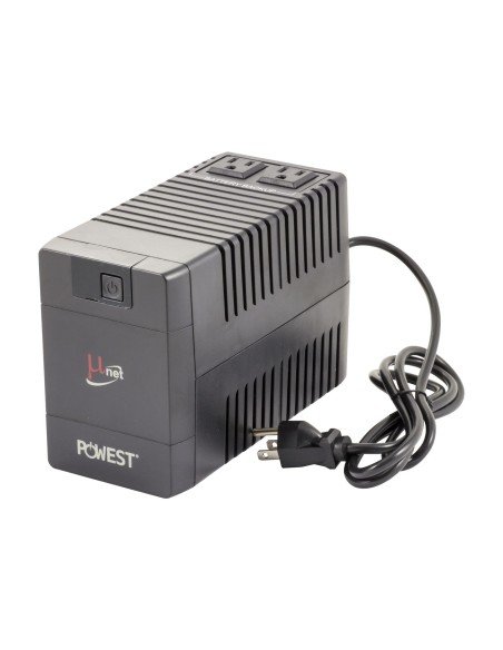 ⭐ UPS Interactiva Powest MicroNet 500 VA (regulador automático de Voltaje y picos)