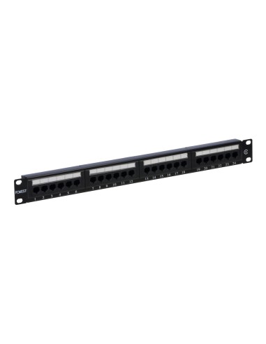 ⭐ Patch Panel Cat 5E de 24 Puertos 1U Powest