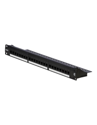⭐ Patch Panel Cat 6 de 24 Puertos 1U Powest