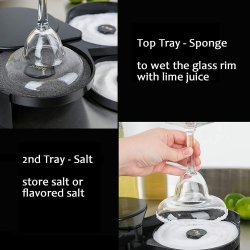 ⭐ Bordeador Labiador Escarchador Margarita 5 Copas Sal Rimmer