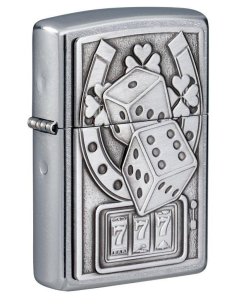 ⭐ Encendedor Zippo Textura Dados Casino 218CI413488 2