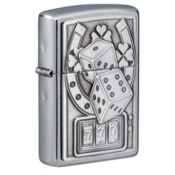 ⭐ Encendedor Zippo Textura Dados Casino 218CI413488
