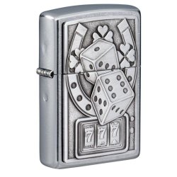 ⭐ Encendedor Zippo Textura Dados Casino 218CI413488