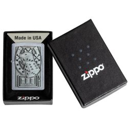 ⭐ Encendedor Zippo Textura Dados Casino 218CI413488