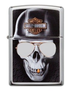 ⭐ Encendedor Zippo Stamp Harley Davidson 29739
