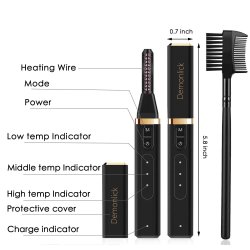 ⭐ Rizador Eléctrico Pestañas Profesional enchurcador rulos