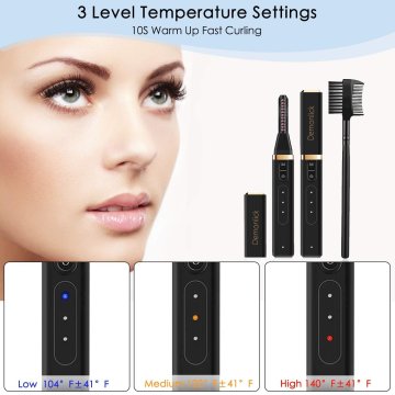 ⭐ Rizador Eléctrico Pestañas Profesional enchurcador rulos