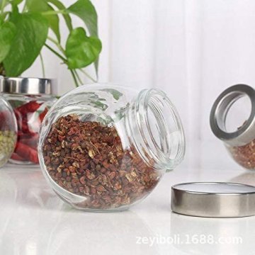 ⭐ Especiero Condimentos Spice Rack De 6 Piezas Con Tapas Pop-up