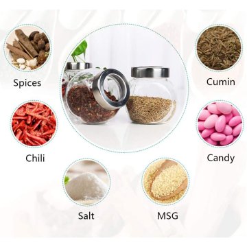 ⭐ Especiero Condimentos Spice Rack De 6 Piezas Con Tapas Pop-up