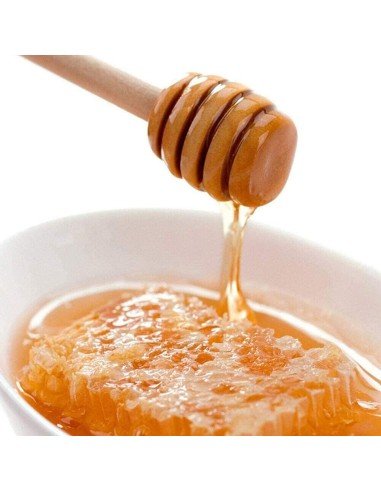 ⭐ Setx6 Palitos Mieleros Cuchara Madera cortar miel 15cm