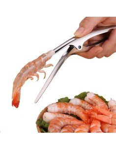 ⭐ Pelador de Camarones Langostinos desvenador mariscos