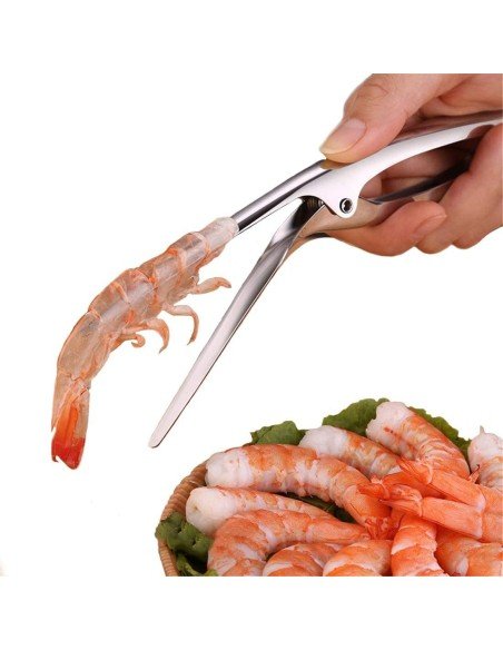 ⭐ Pelador de Camarones Langostinos desvenador mariscos
