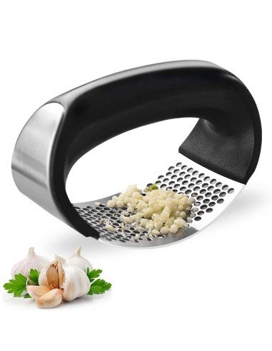 Triturador Prensador Machacador Ajos Cocina Acero Inoxidable