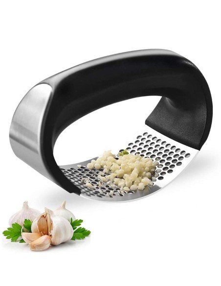 Triturador Prensador Machacador Ajos Cocina Acero Inoxidable